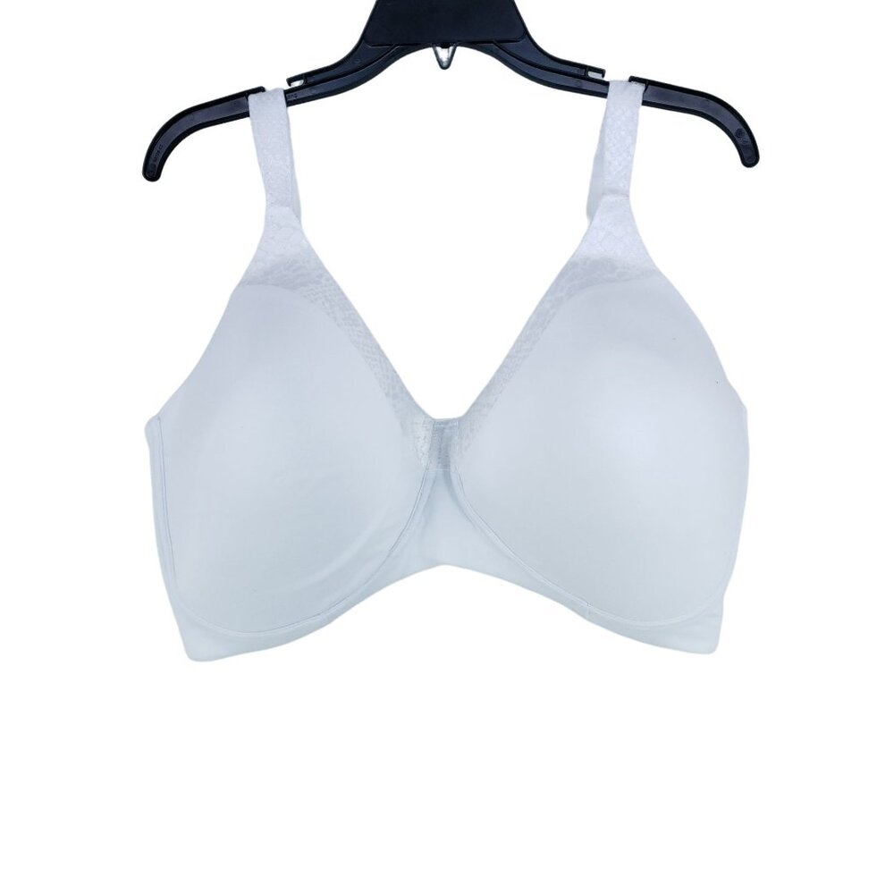 Leading Lady Luxe Side Smoothing Bra Size 44G White Wirefree
